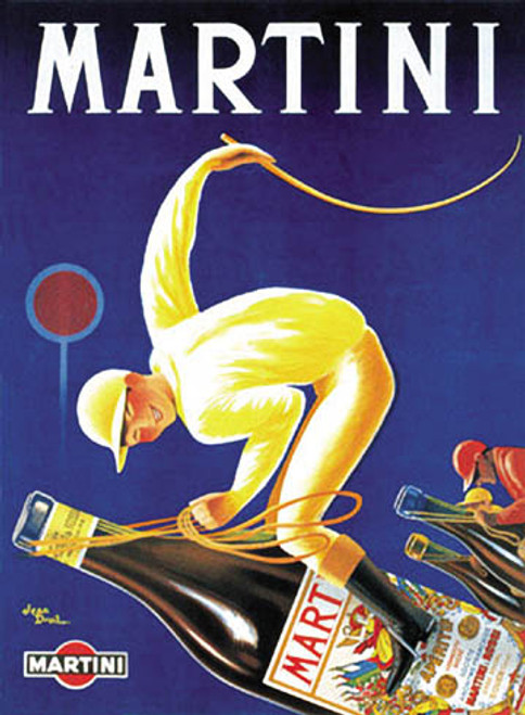 Martini Jockey Poster