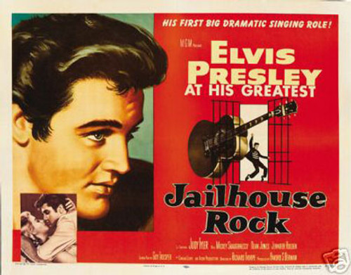 Jailhouse rock Elvis Presley Poster