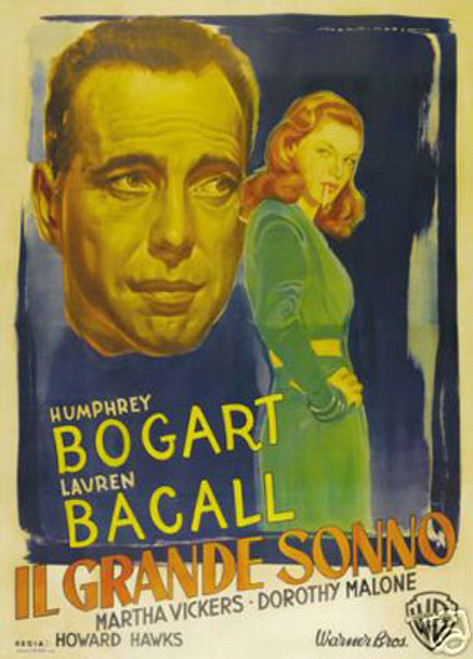 The big sleep Humphrey Bogart Poster