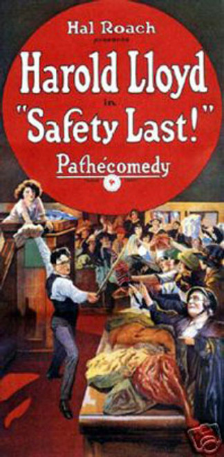 Safety Last Harold LLoyd Poster