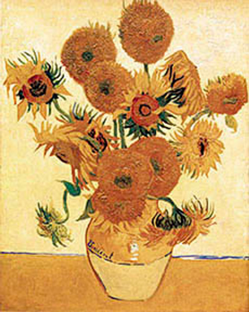 Vase With Sunflowers4 Poster