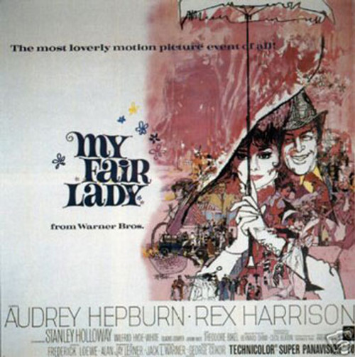 My Fair Lady Audrey Hepburn1 Poster