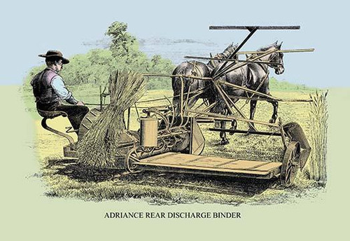 Adriance Rear Discharge Binder