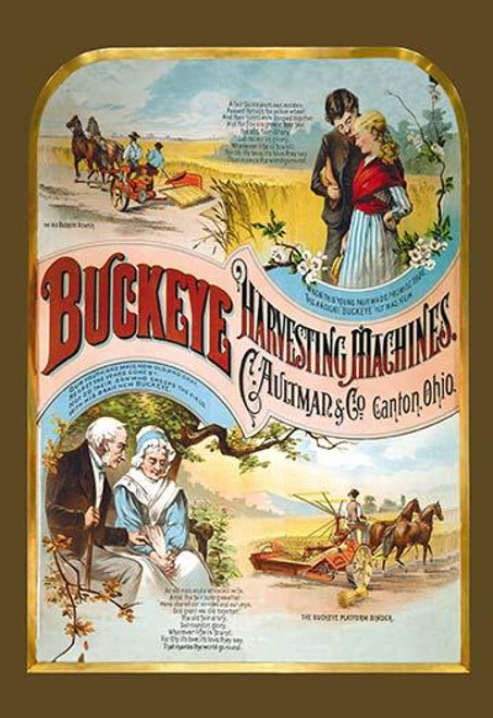 Buckeye Mower and Reaper Family for 1872