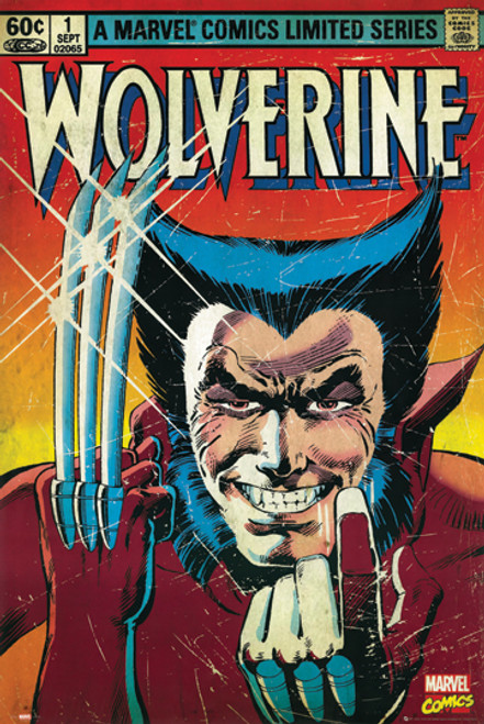 Wolverine Comic Poster
