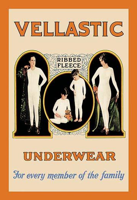 Vellastic Ribbed Fleece Underwear