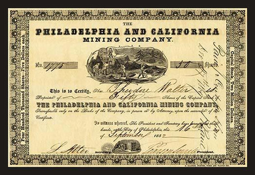 The Philadelphia and California Mining Company