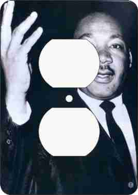 Martin Luther King Outlet Cover (African American Outlet Plate)