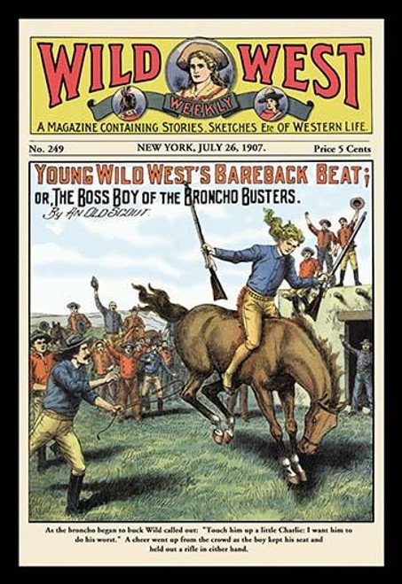 Wild West Weekly: Young Wild West's Bareback Beat