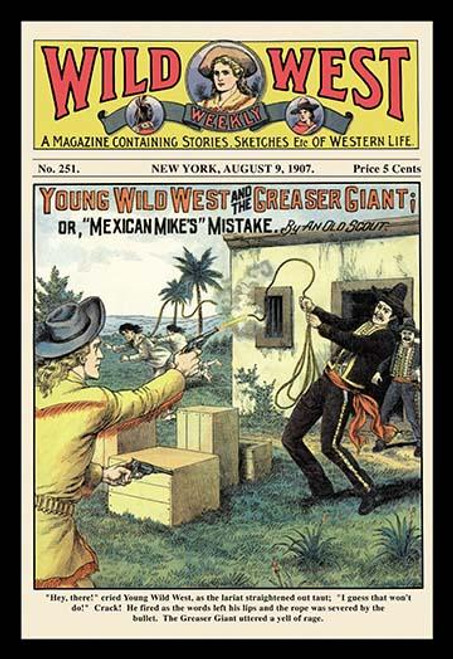 Wild West Weekly: Young Wild West and the Greaser Giant