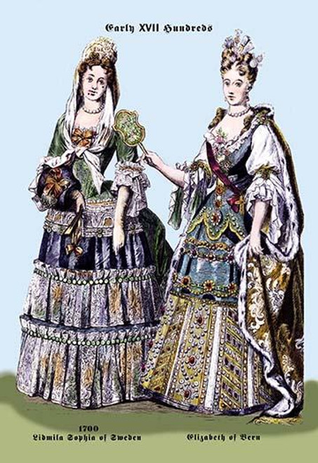 Zidmila Sophia of Sweden and Elizabeth of Bern, 18th Century