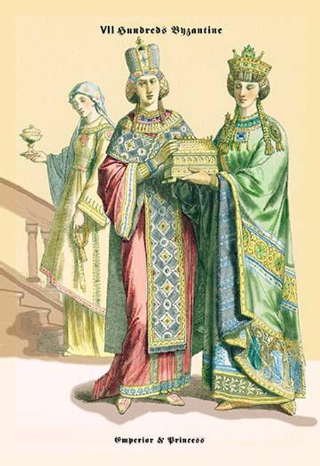 Emperor and Princess of Byzantine, 8th Century