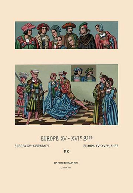 Europe - Costumes of Pageantry, 1400-1600