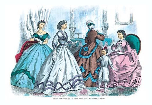 Mme. Demorest's Mirror of Fashions, 1840 #10