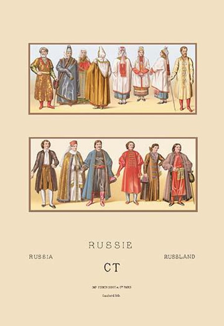 Russi Historical Figures and Popular Costumes #2