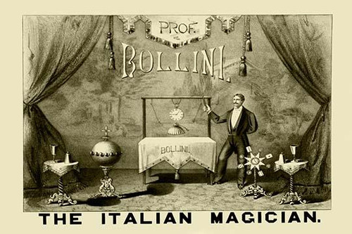 Professor Bollini; The Italian Magician