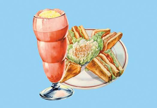 Club Sandwich and Float