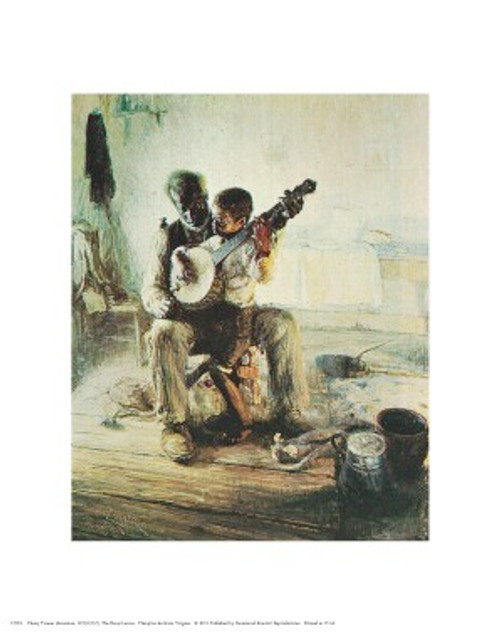 The Banjo Lesson1 Poster