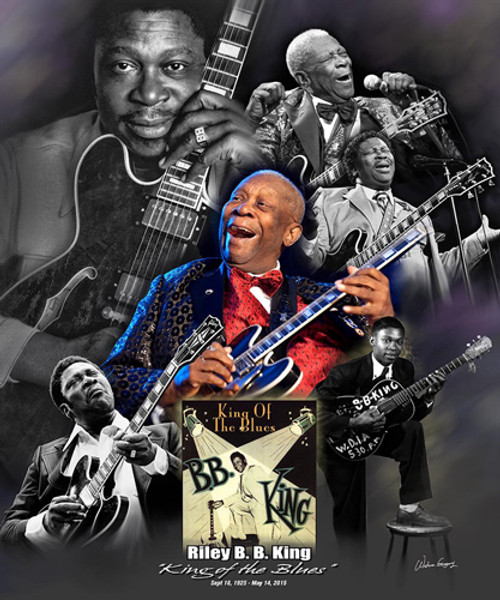 Riley B.B. King: King of the Blues Poster