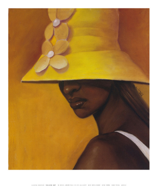 Yellow Hat (mini) Poster