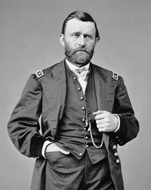 Civil War Union General Ulysses S. Grant Portrait Poster