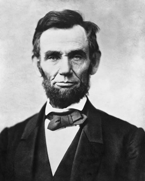 President Abraham Lincoln Portrait, 1863 Poster