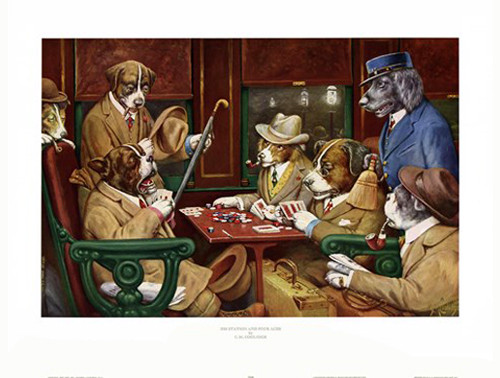 His Station and Four Aces1 Poster