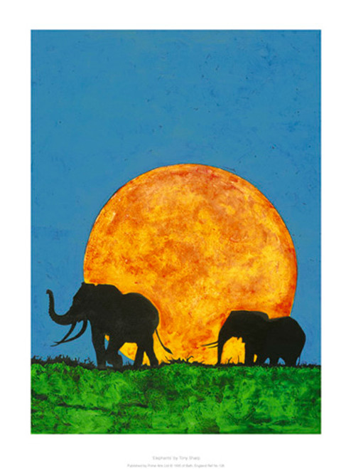 Elephants Poster