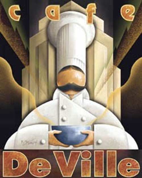 Cafe de Ville Poster