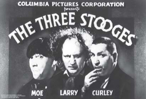The Three Stooges: Opening Credits Poster