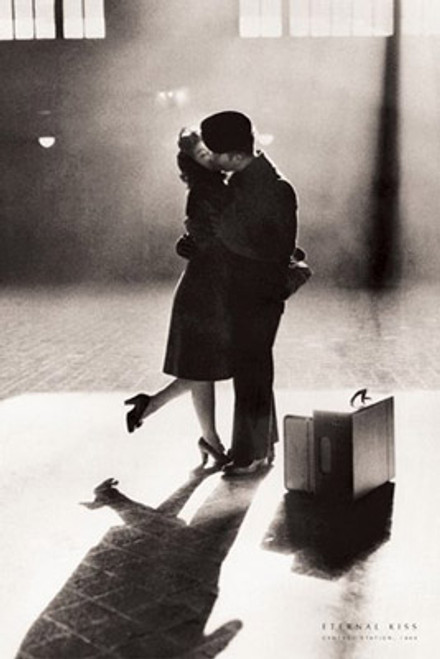 Eternal Kiss, Central Station, 1944 Poster