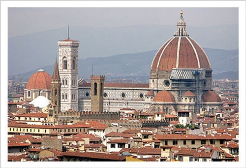 Duomo View from Piazzale Michelangelo Poster