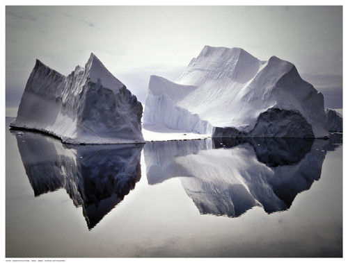 Iceberg Reflections Poster