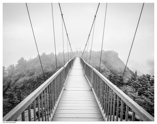 Smoky Mountain Bridge Poster