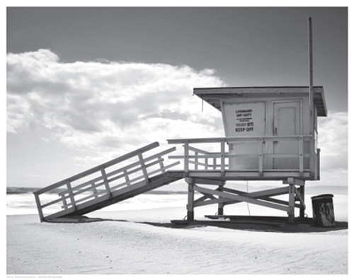 Santa Monica Beach Poster