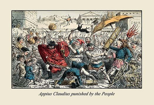 Appius Claudius Punished by the People