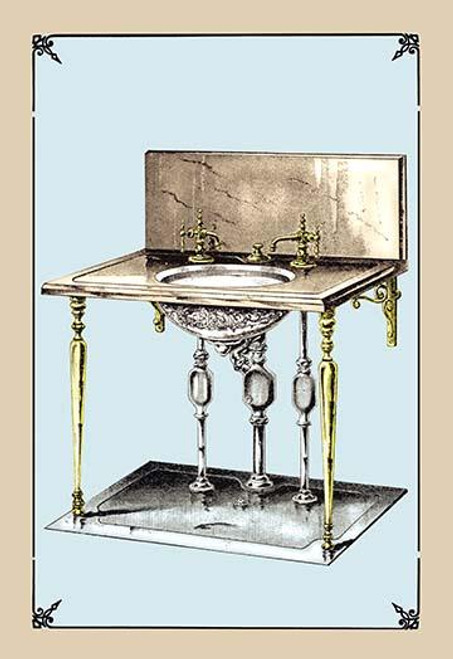 Ornate Marble Sink
