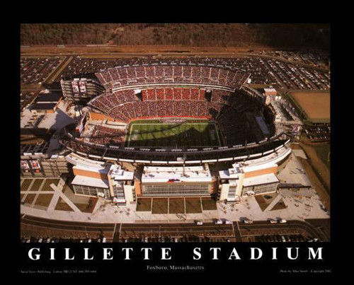 Gillette Stadium - Foxboro, Massachusetts Poster