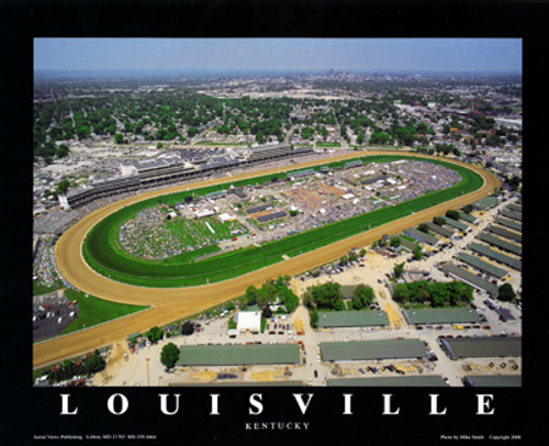 Louisville - Kentucky Derby at Churchill Downs Poster