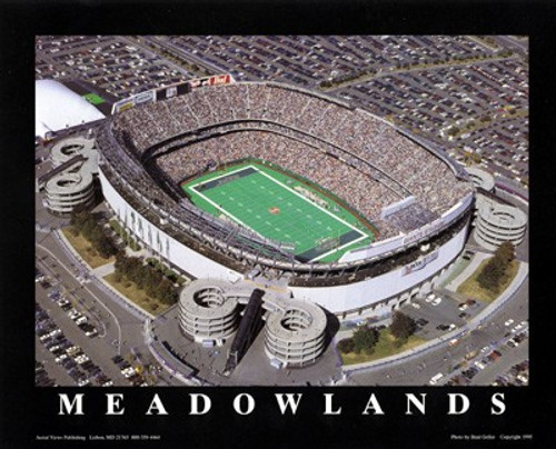 Meadowlands - NY Jets at Giants Stadium, East Rutherford, NJ Poster