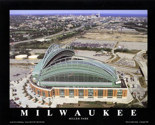 Milwaukee, Wisconsin - Brewers at Miller Park Poster