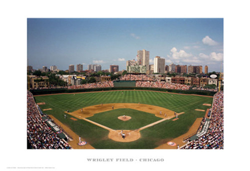 Wrigley Field, Chicago Poster