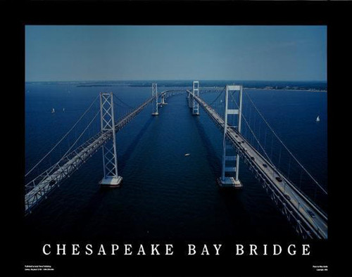 Chesapeake Bay Bridge Poster