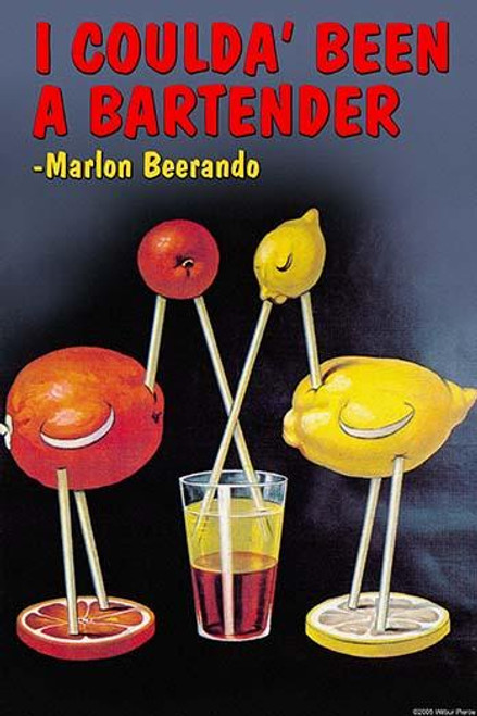 I coulda been a bartender - Marlon Brando