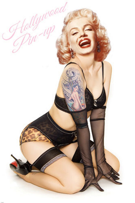 Marilyn: Tattoos (Hollywood Pin-Up) Poster