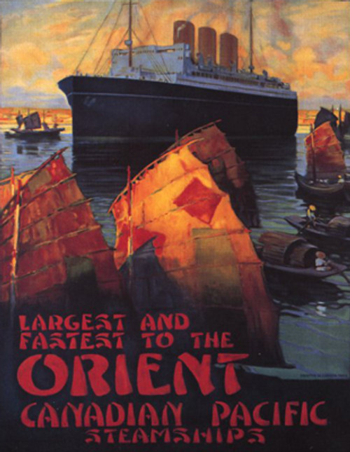 Orient - Canadian Pacific Poster