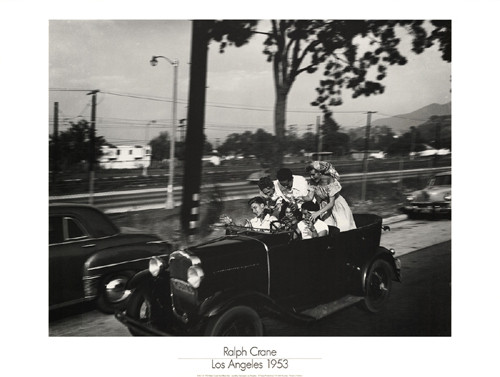 Joyriding Teenagers, Los Angeles, 1953 Poster