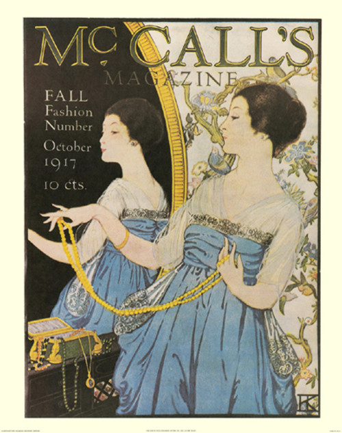 McCall's Magazine, October, 1917 Poster