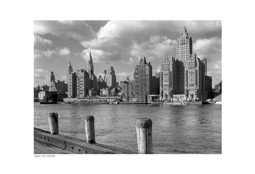 New York Skyline, 1931 Poster