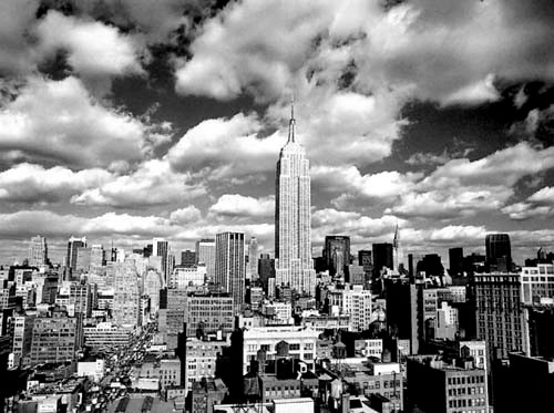 Sky Over Manhattan Poster